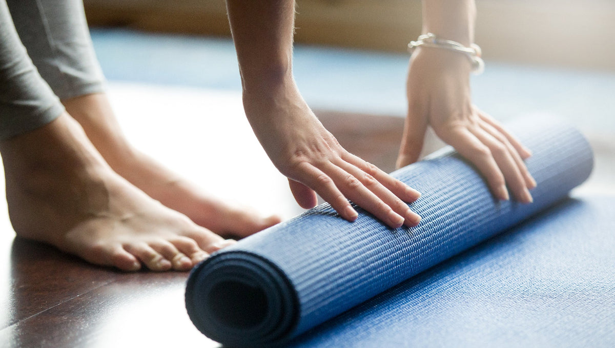 DIY Yoga mat spray