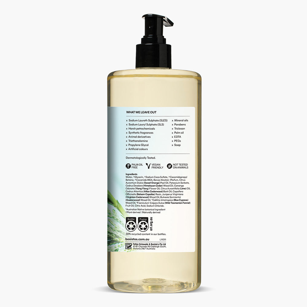 Blue Cypress & Ylang Ylang Moisturising Body Wash 1L - Test