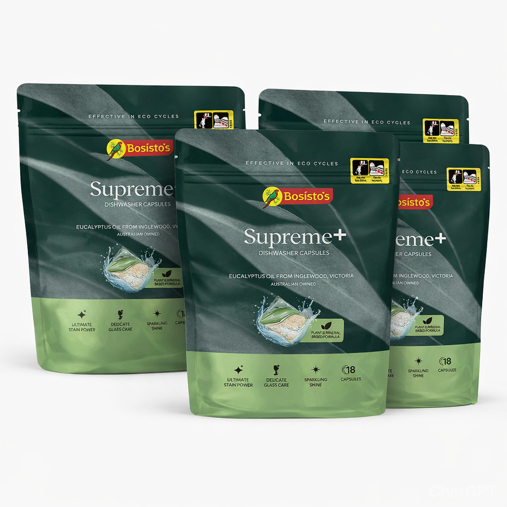 18 pack Supreme+ Dishwasher Capsules (Pack of 4)